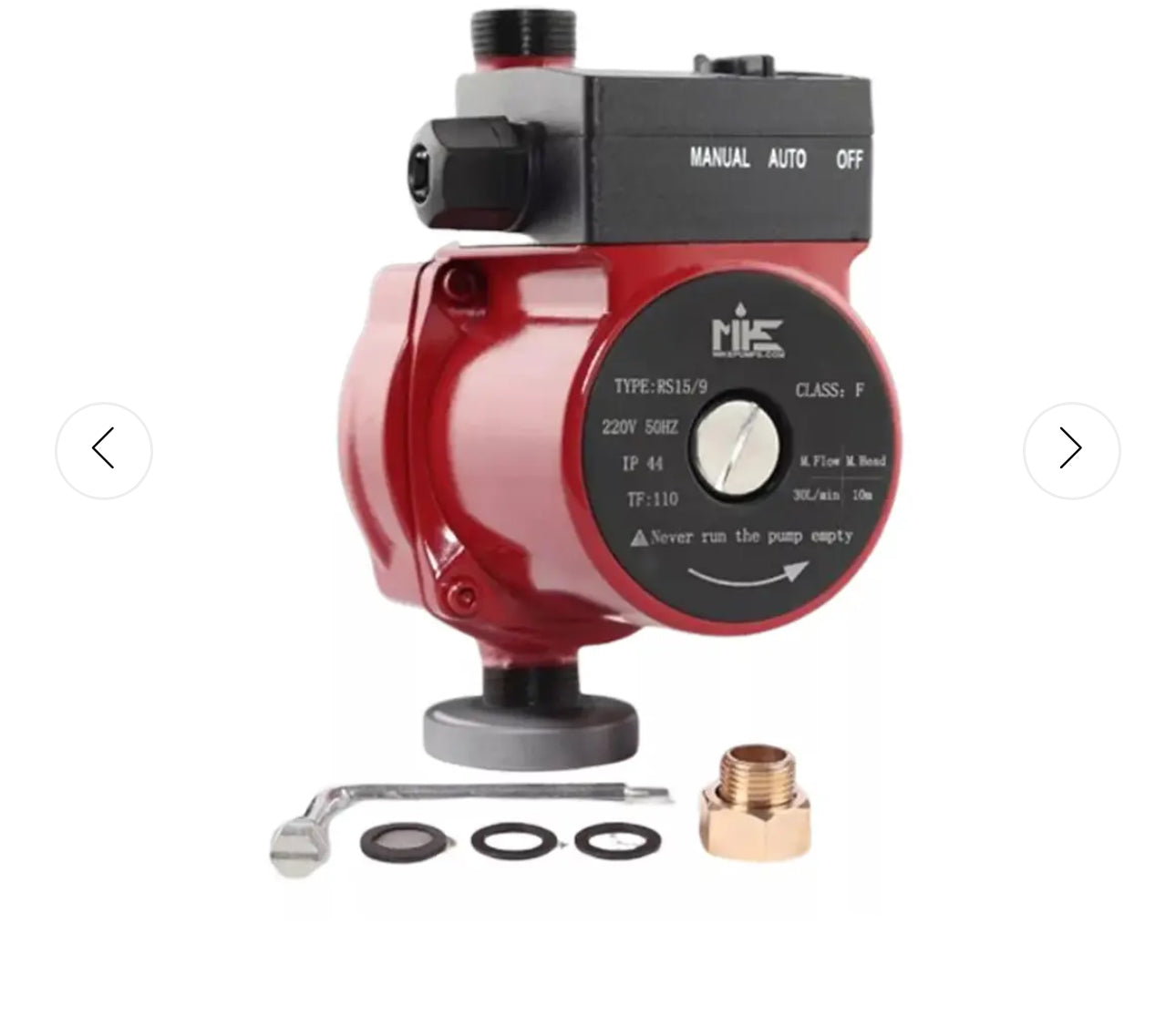 Bomba presurizadora para subir la presión de agua