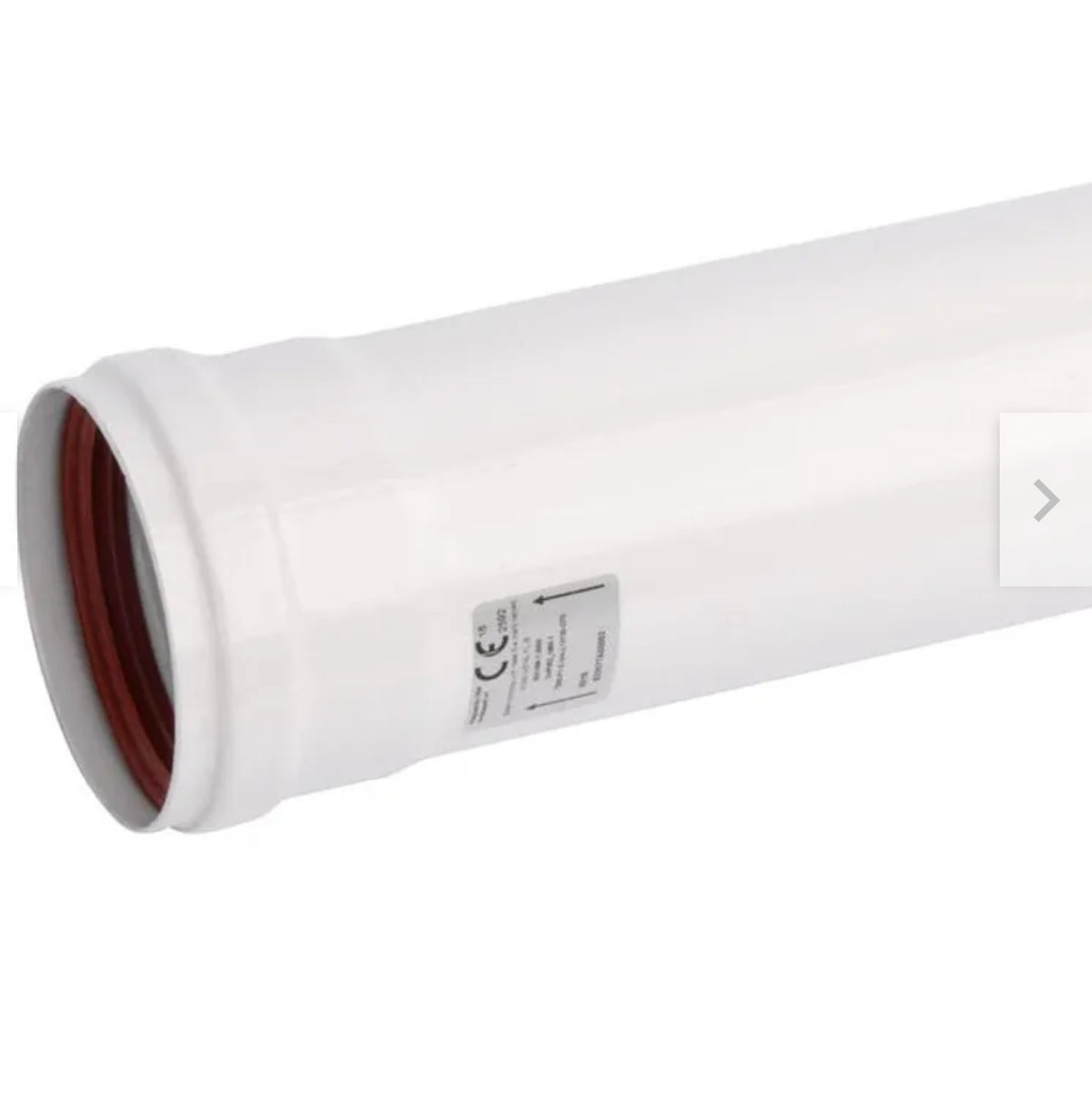 Ducto extensión para calefont 80mm-500mm