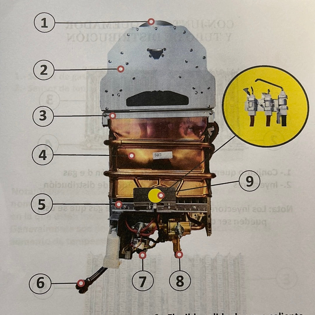 Reparación de calefont Junkers