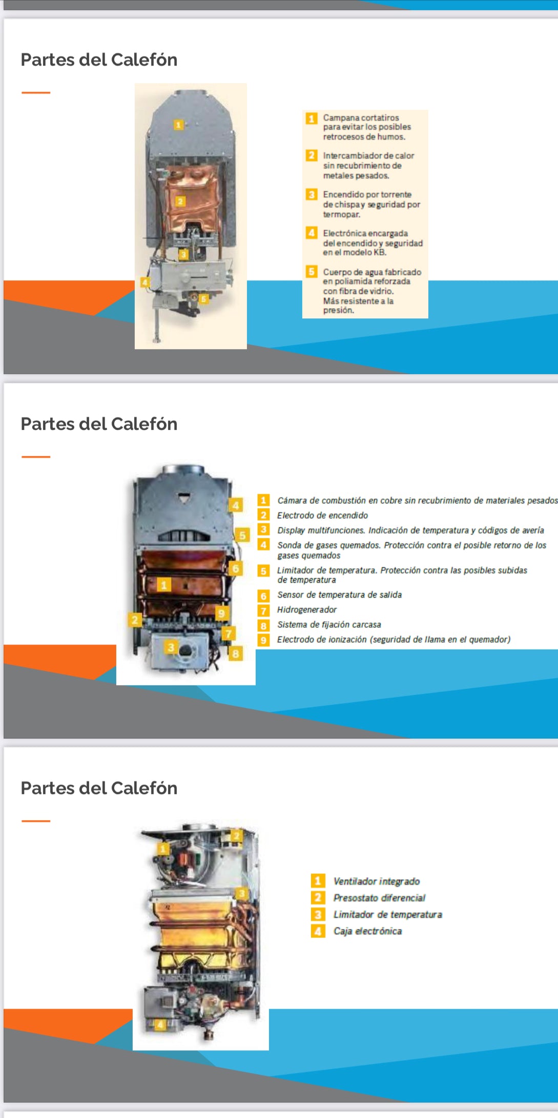 Reparación de calefont Junkers