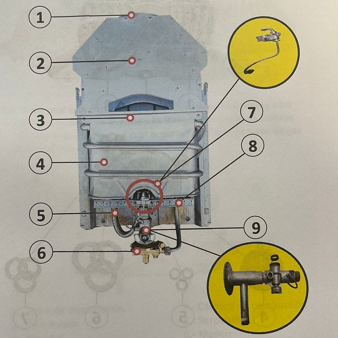 Reparación de calefont Junkers