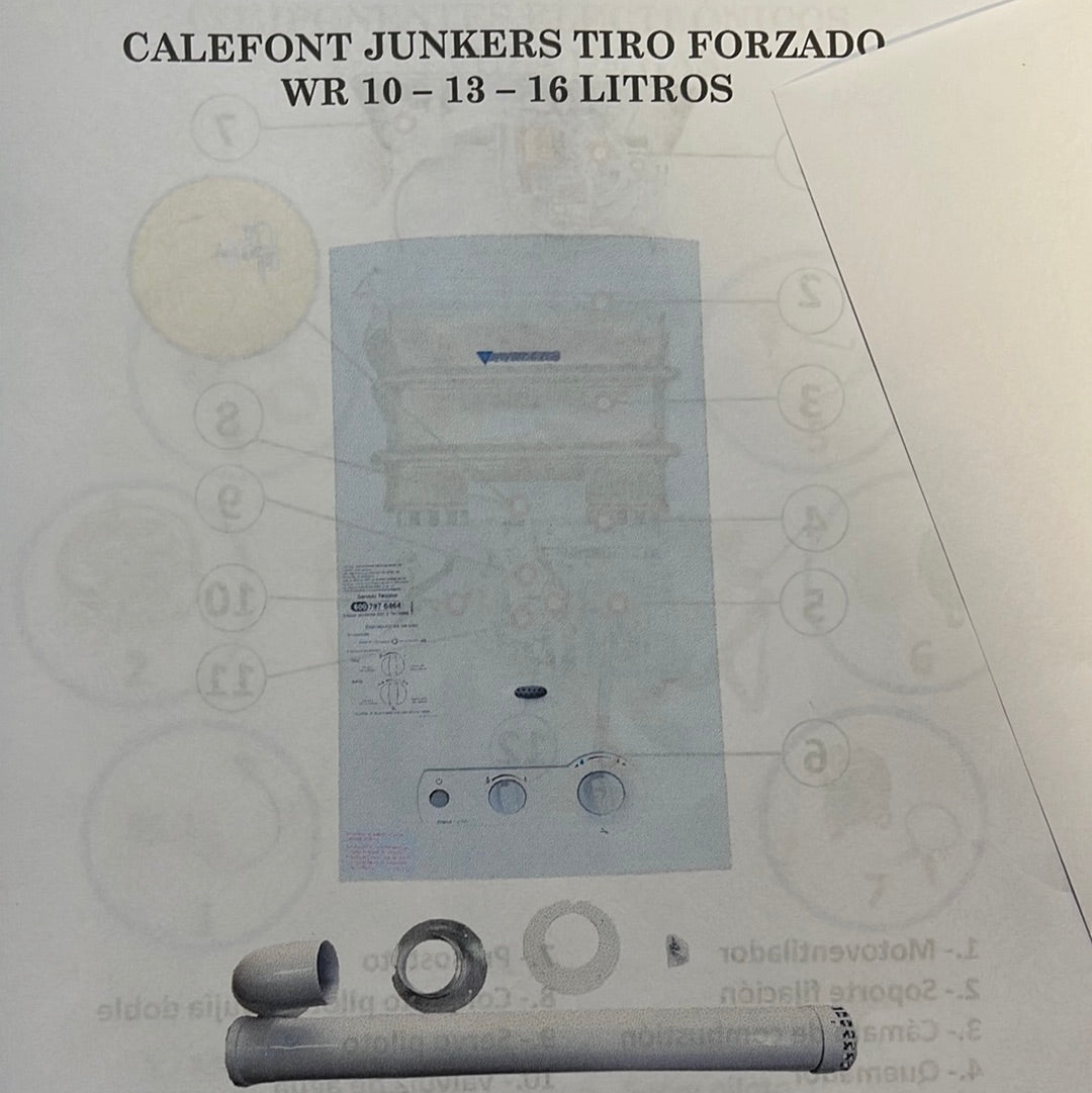 Reparación de calefont Junkers