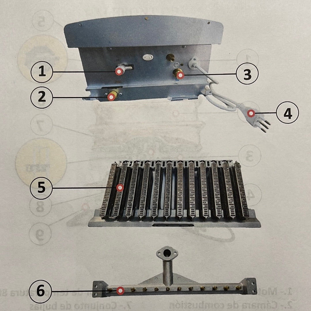 Reparación de calefont Orbis