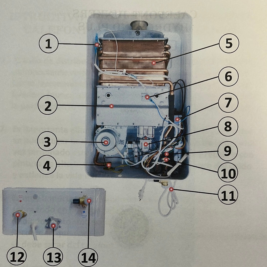 Reparación de calefont Junkers