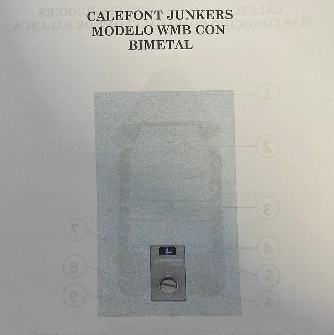 Reparación de calefont Junkers