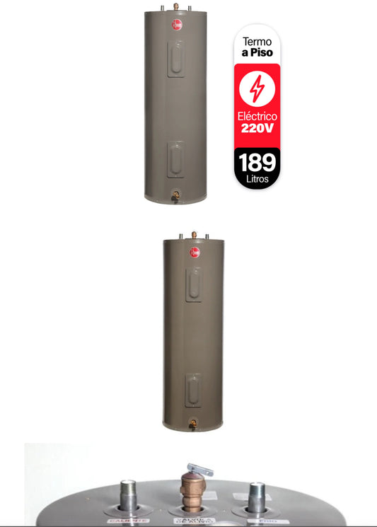 Termo Eléctrico de Piso Rheem 189 litros 220V (con Instalación incluida)